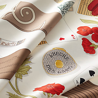 カレ 90 《手袋の時計》 - ブルー | Hermès - エルメス-公式サイト